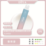 DIYA 叮啞 7500口拋棄式電子煙｜13ml透明油倉 · 1.2Ω網狀芯 · 25款風味 | 台灣現貨：圖片 5