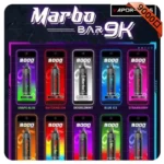 Marbo 9000 Puffs 拋棄式電子煙 | 泰國 Salthub 原裝進口・可調氣流・15種口味現貨：圖片 4